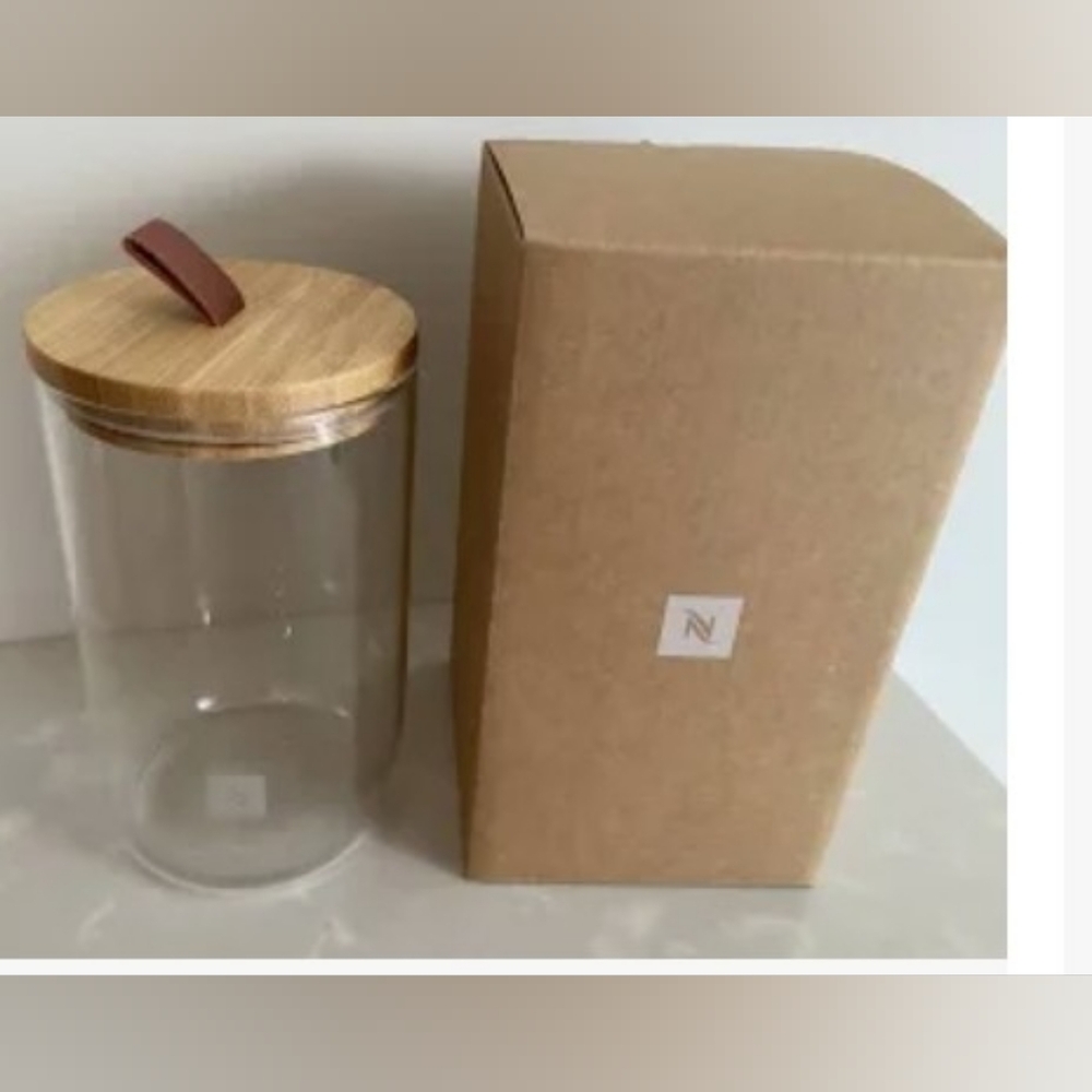 Nespresso Glass Display Capsule Dispenser